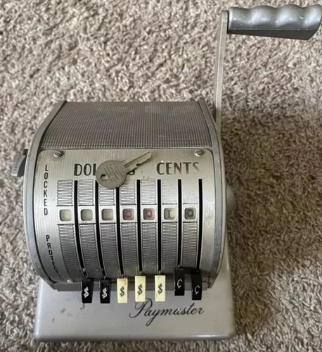 Vintage paymaster 900 cash - x-900,