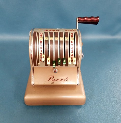 Vintage paymaster series 600 - paymaster,