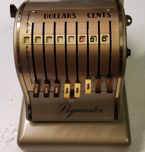 Vintage paymaster 600 - paymaster, 8