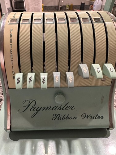 Vintage paymaster series - paymaster,