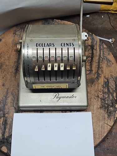 Paymaster series 550 7 - paymaster,