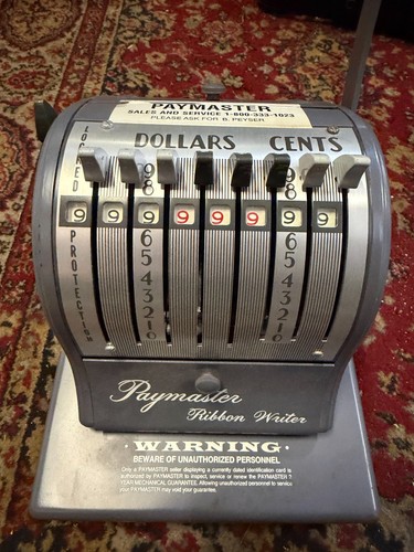 Paymaster ribbon writer check - ribbon,