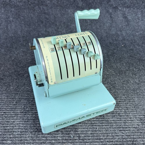 Vintage 1960 paymaster 550 - 1960's,