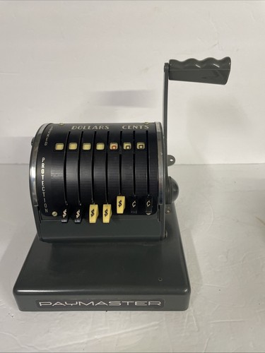 Vintage paymaster series 900 - paymaster, x-900
