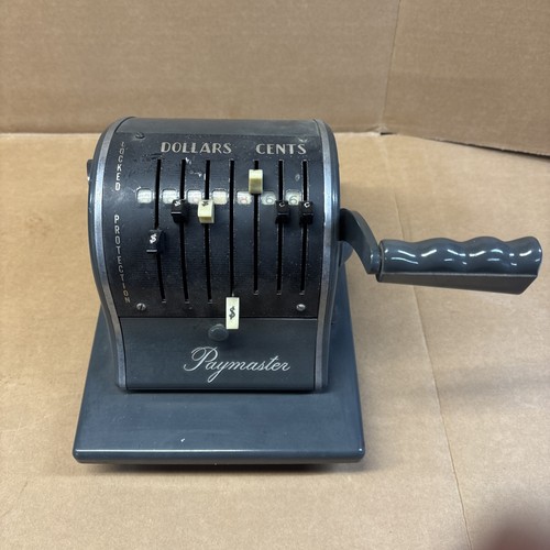 Vintage paymaster 1000 check - vintage,