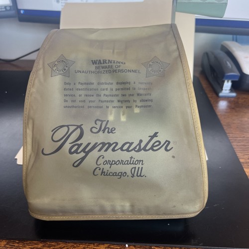 Vintage paymaster 78l29265 - paymaster,