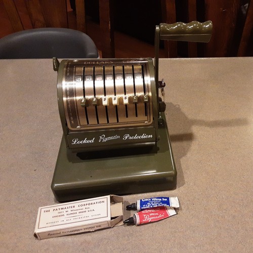 Vintage paymaster series 550 - paymaster,